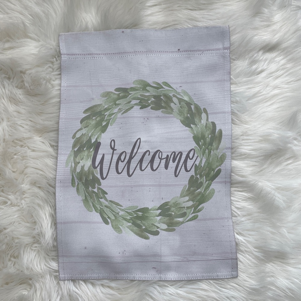 Welcome Garden Flag